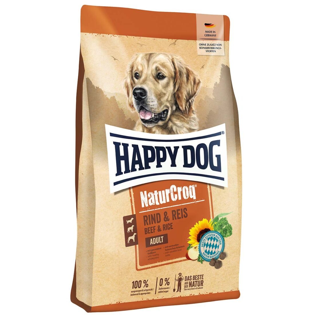 Happy Dog NaturCroq hovězí a
