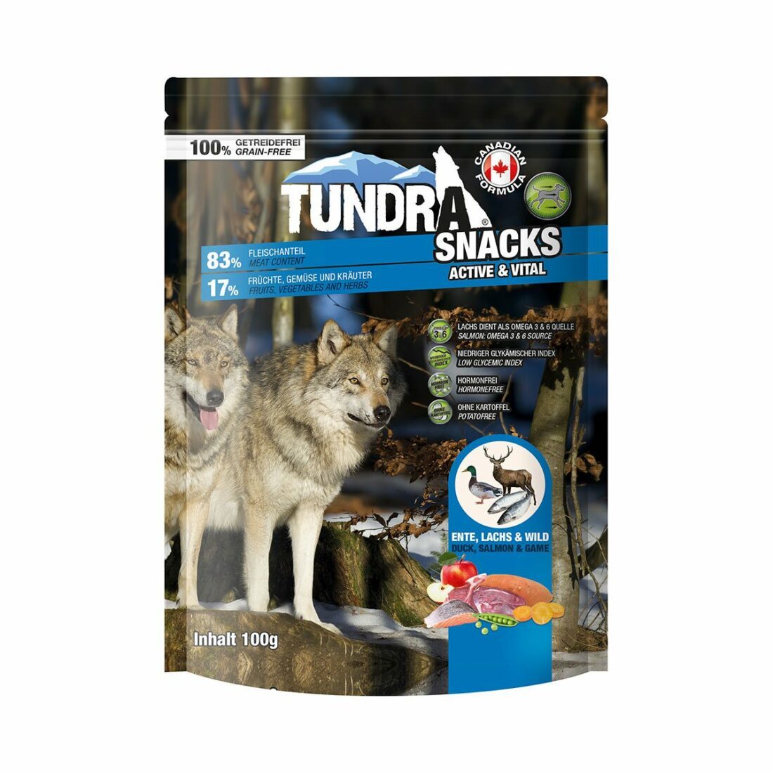 Tundra Dog Snack Active & Vital