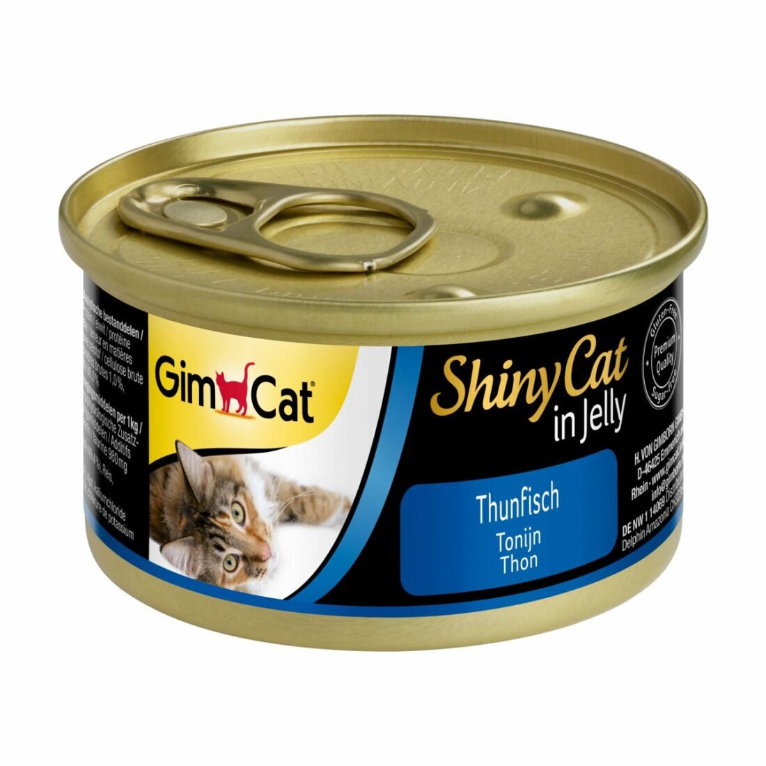GimCat ShinyCat tuňák v želé 24