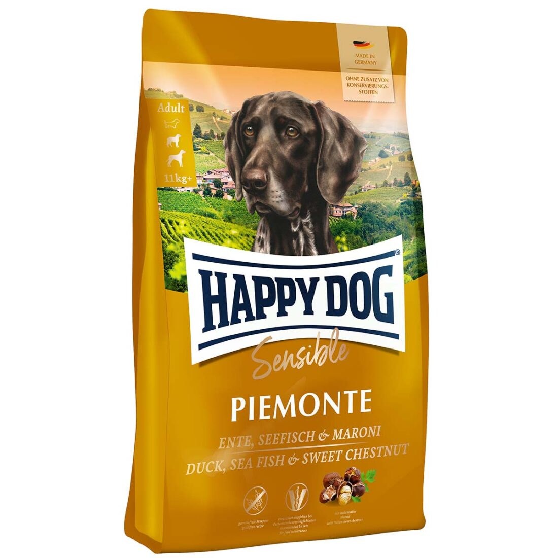 Happy Dog Piemonte s kachním masem a
