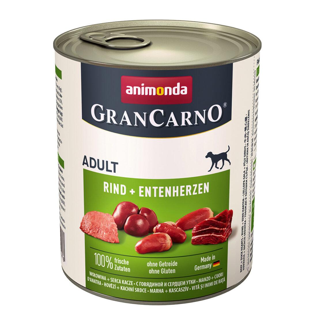 Animonda GranCarno Adult s hovězím a srdíčky