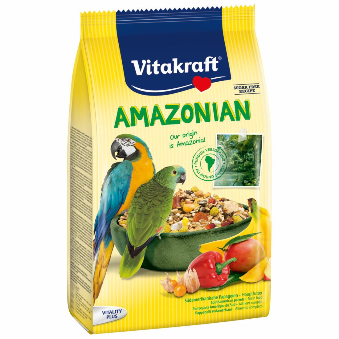 Vitakraft Amazonian hlavní krmivo pro jihoamerické