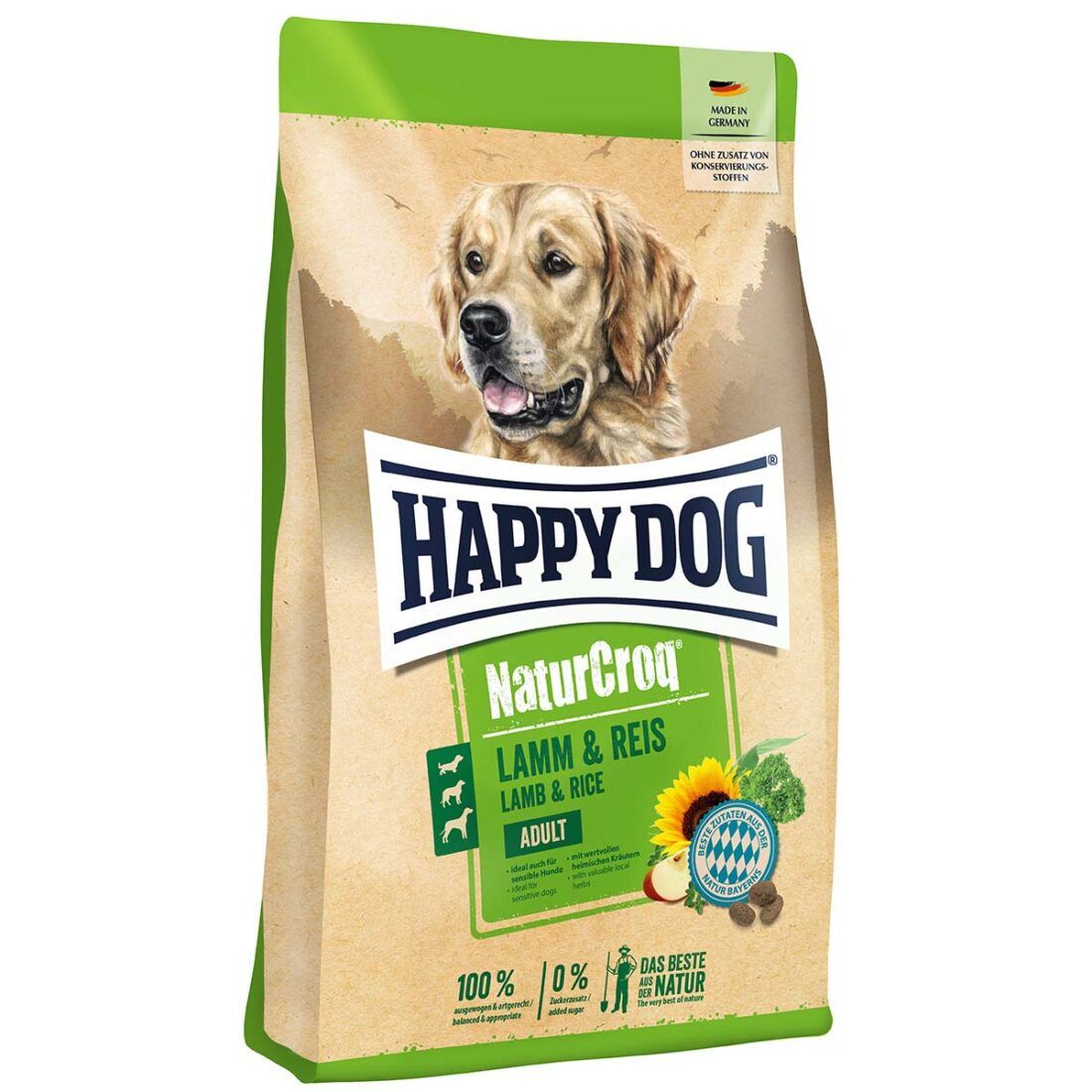 Happy Dog NaturCroq jehněčí a