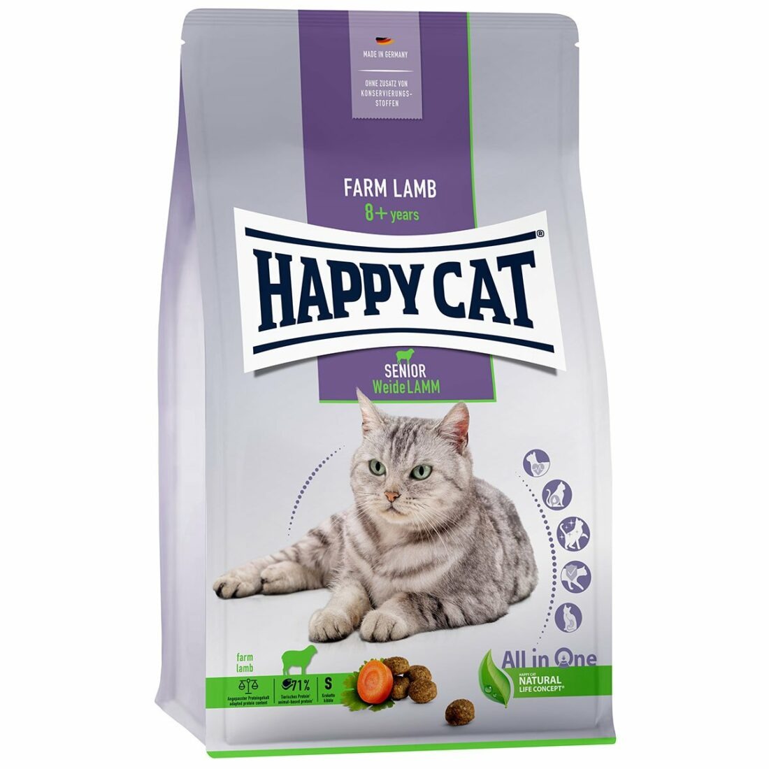 Happy Cat Senior jehněčí z