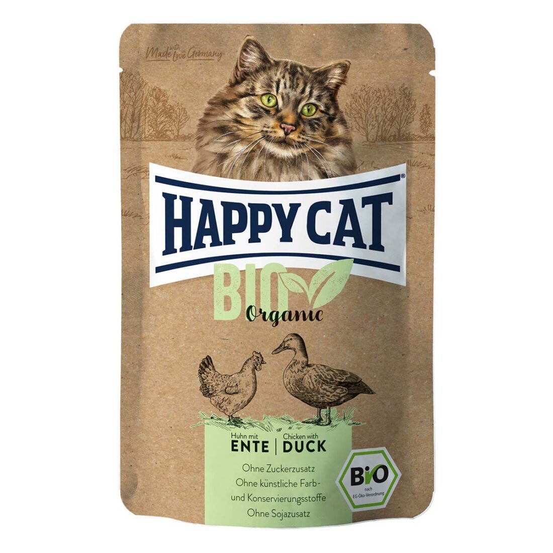 Happy Cat Bio Pouch kuře