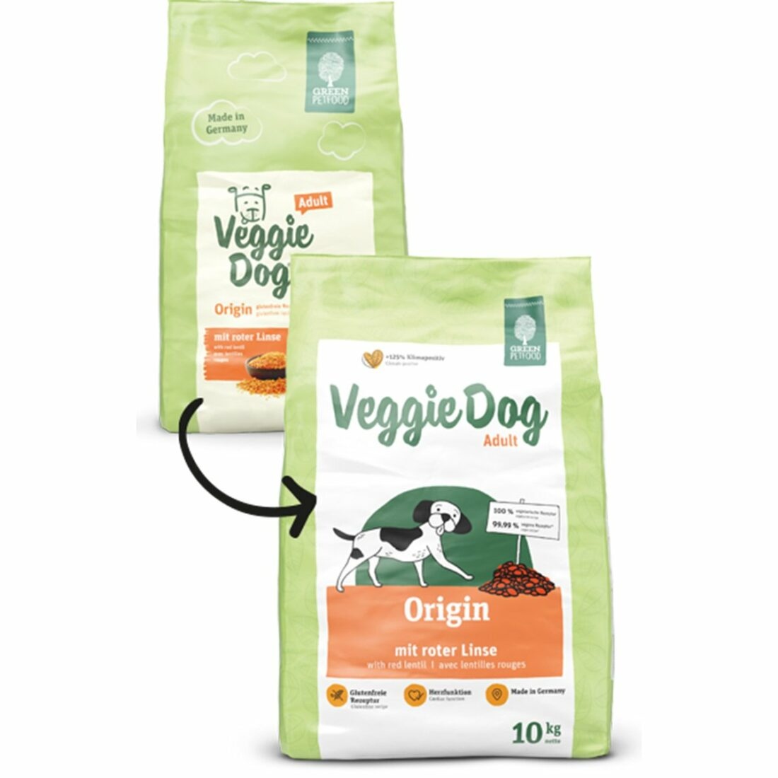 Green Petfood VeggieDog Origin 2
