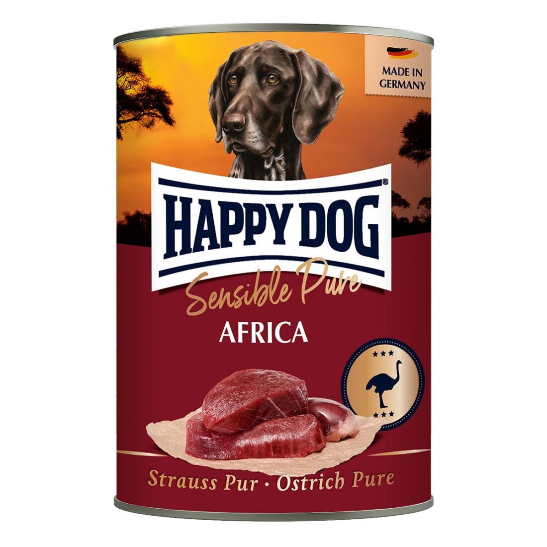 Happy Dog čisté pštrosí maso