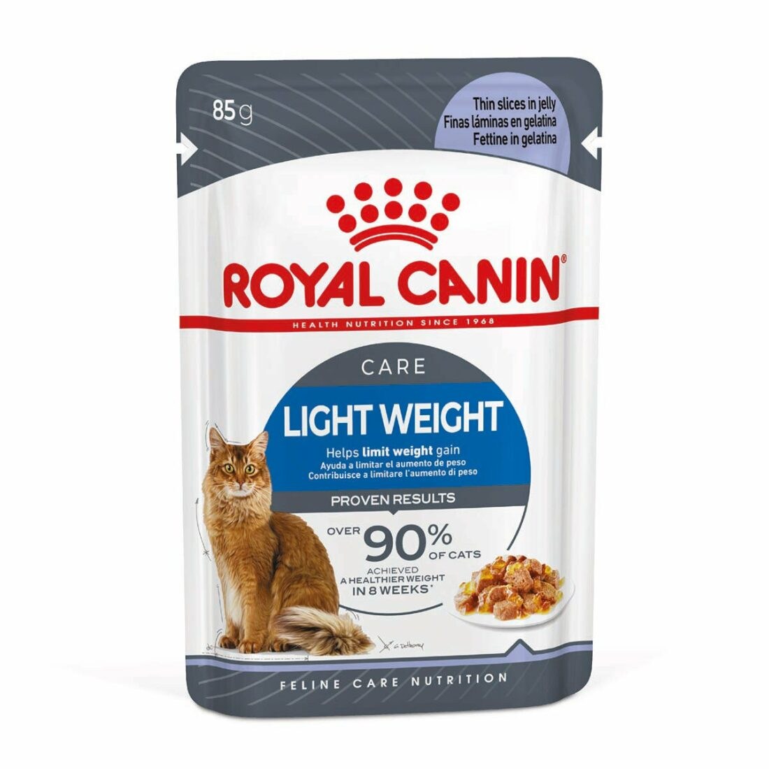 ROYAL CANIN ULTRA LIGHT v želé pro kočky se