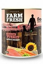 Farm Fresh Dog Turkey with Carrot konzerva
