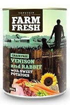 Farm Fresh Dog Venision&Rabit+Sweet Potatoes