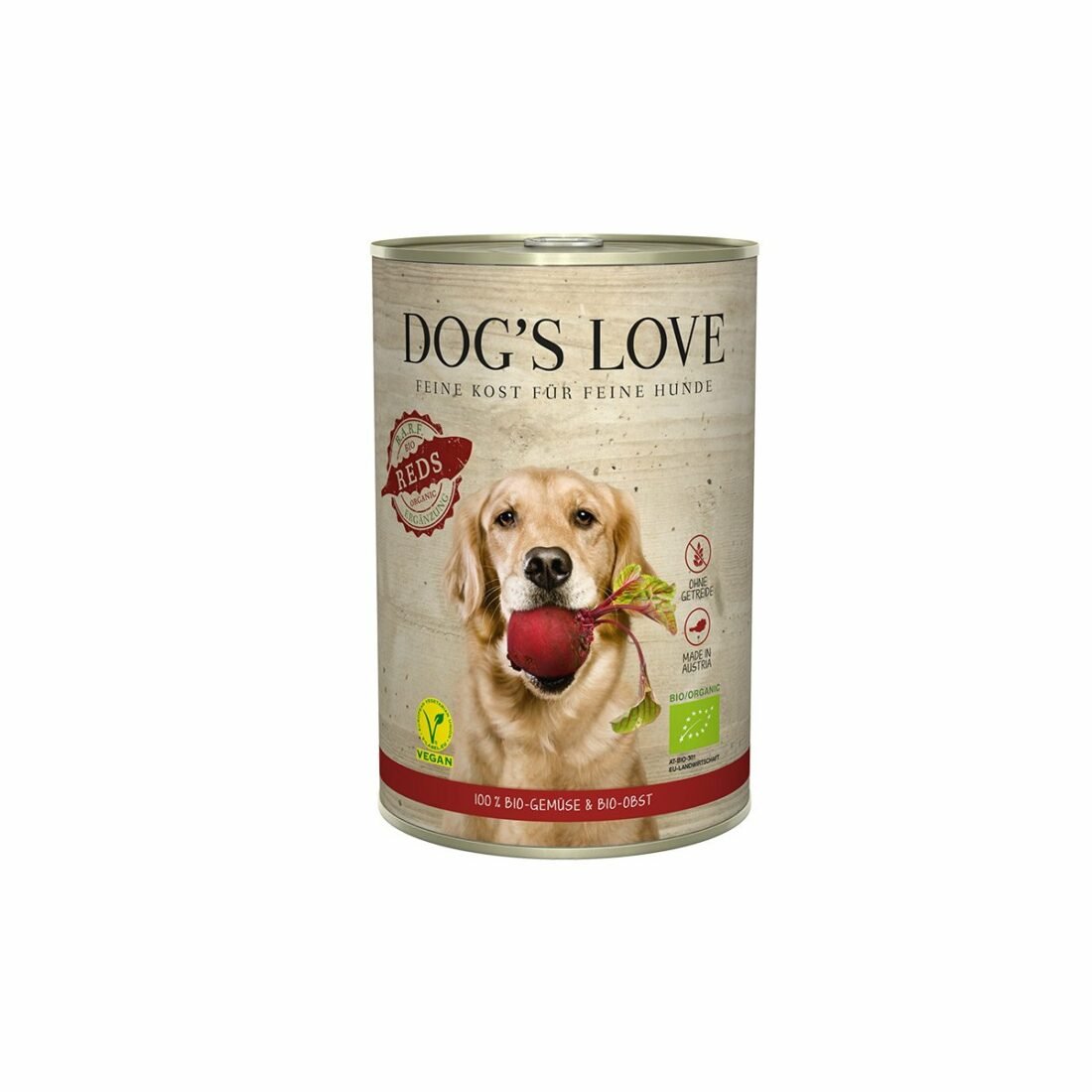 DOG'S LOVE BIO Reds Vegan 6
