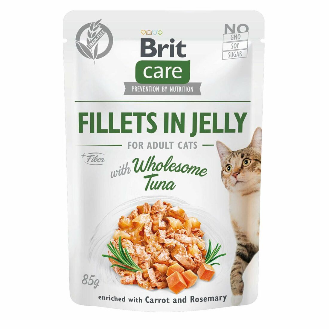 Brit Care Cat filety v želé s celým