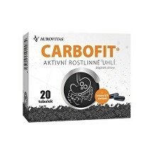 Carbofit aktivované rostlinné uhlí