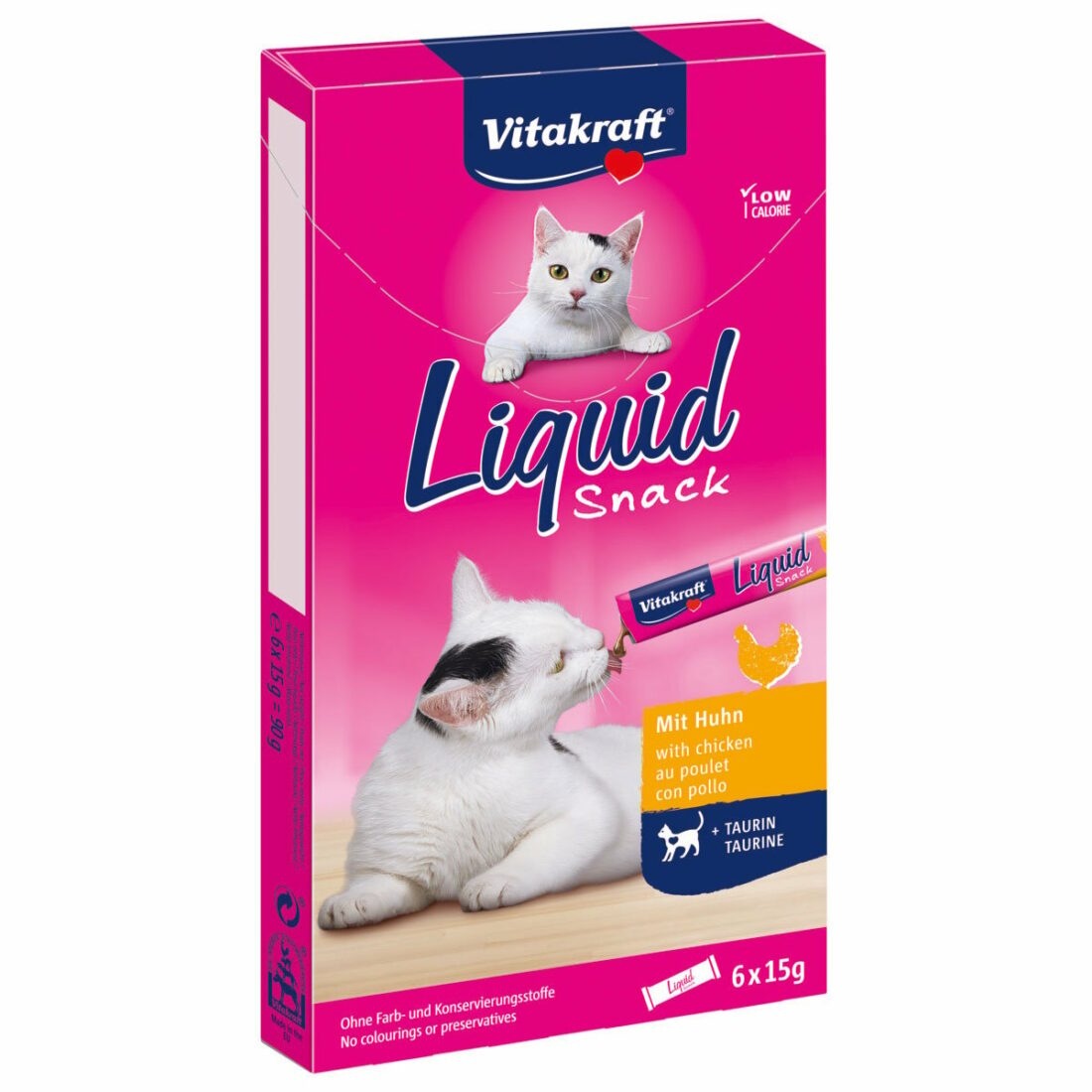 Vitakraft Cat liquid Snack kuřecí 3