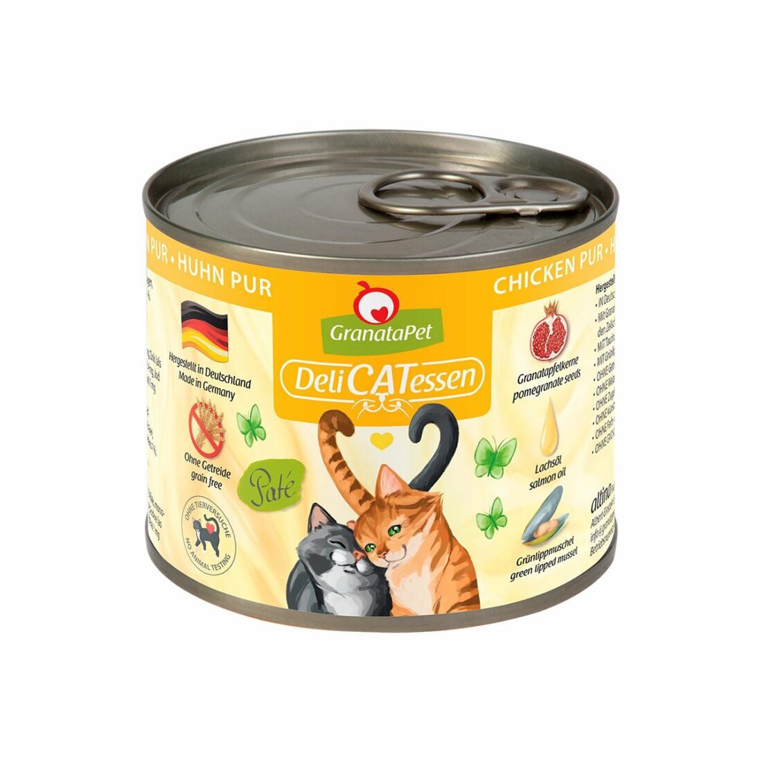 GranataPet pro kočky – DeliCATessen konzerva čisté