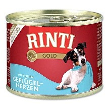 Rinti Dog Gold konzerva drůbeží