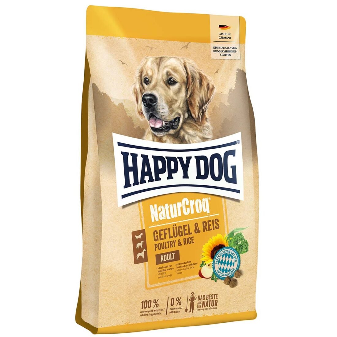 Happy Dog NaturCroq čisté drůbeží maso