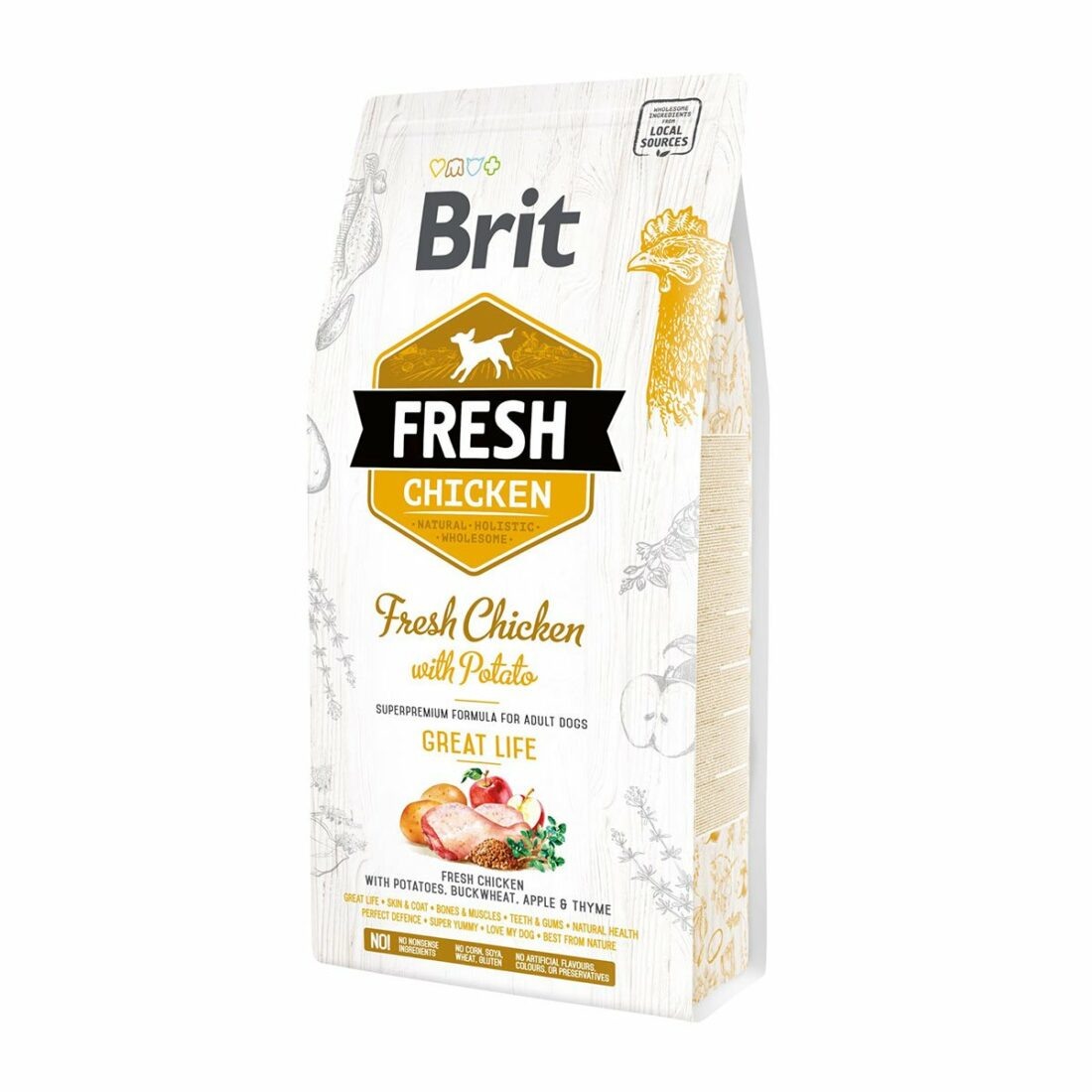 Brit Fresh Dog – Adult – Chicken