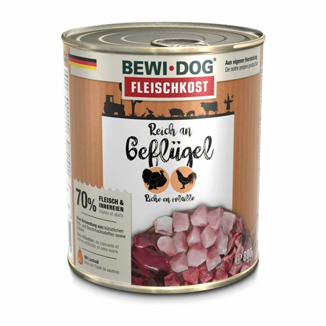Bewi Dog – masitá strava pro psy s vysokým obsahem