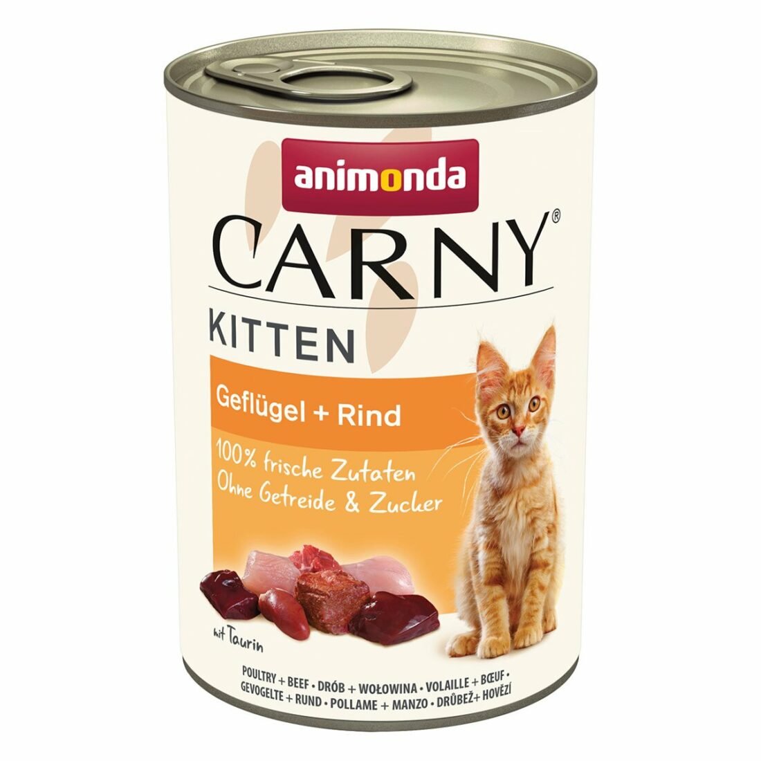 animonda Carny Kitten drůbeží + hovězí maso