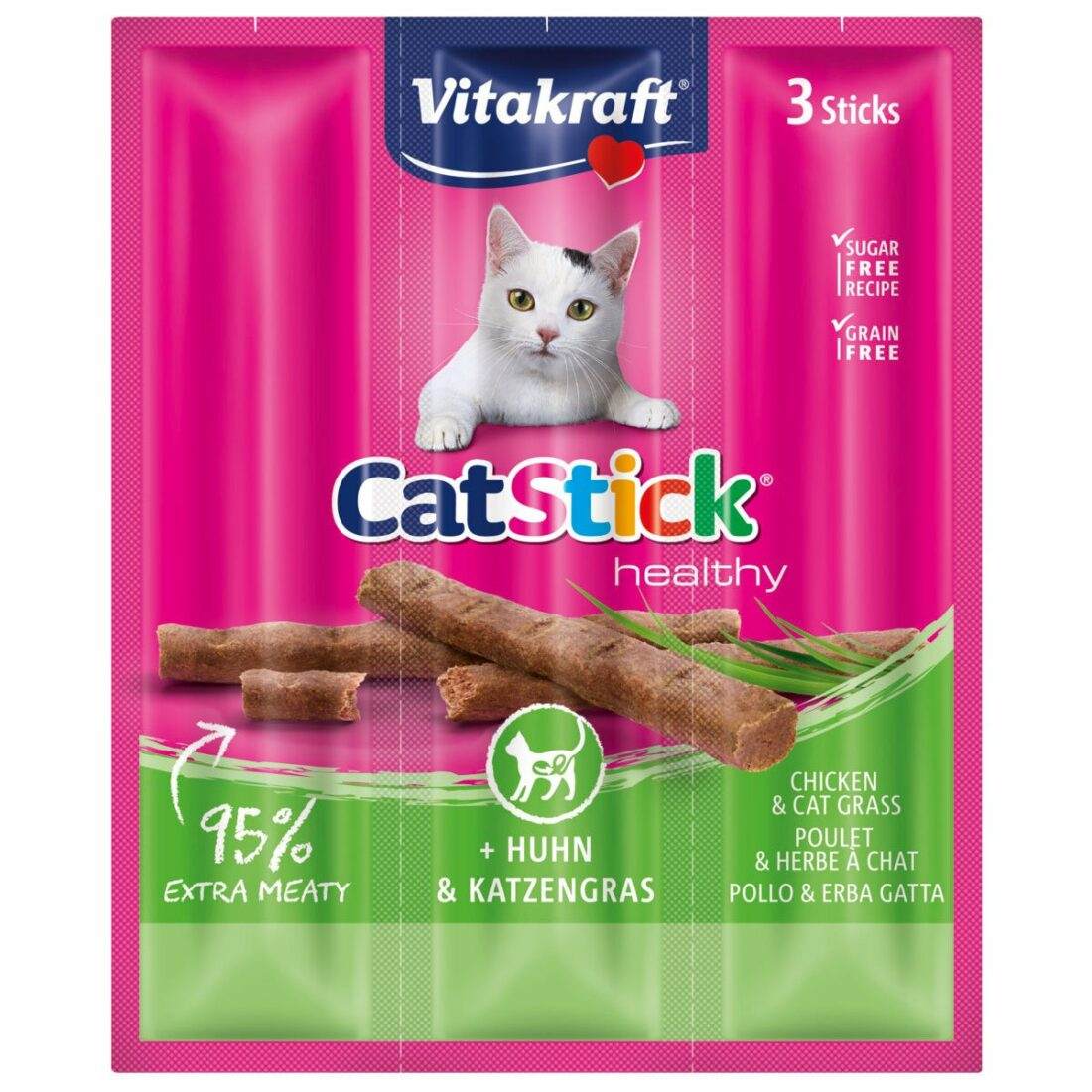 Vitakraft Cat tyčinka mini kuřecí maso