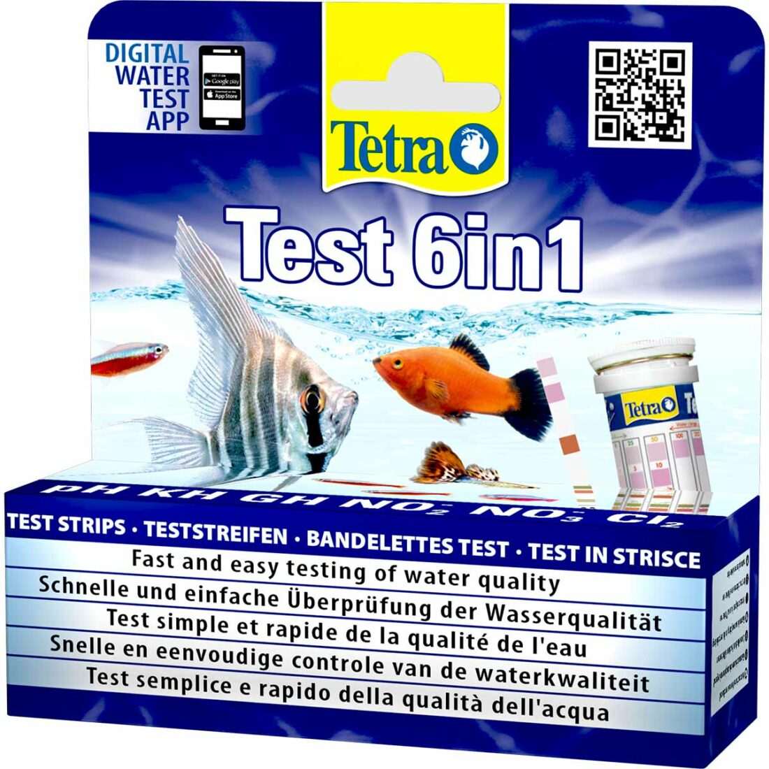 Tetra 6in1 testovací proužky pro sladkou