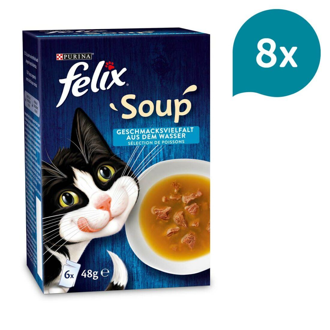 FELIX Soup výběr z vody s treskou
