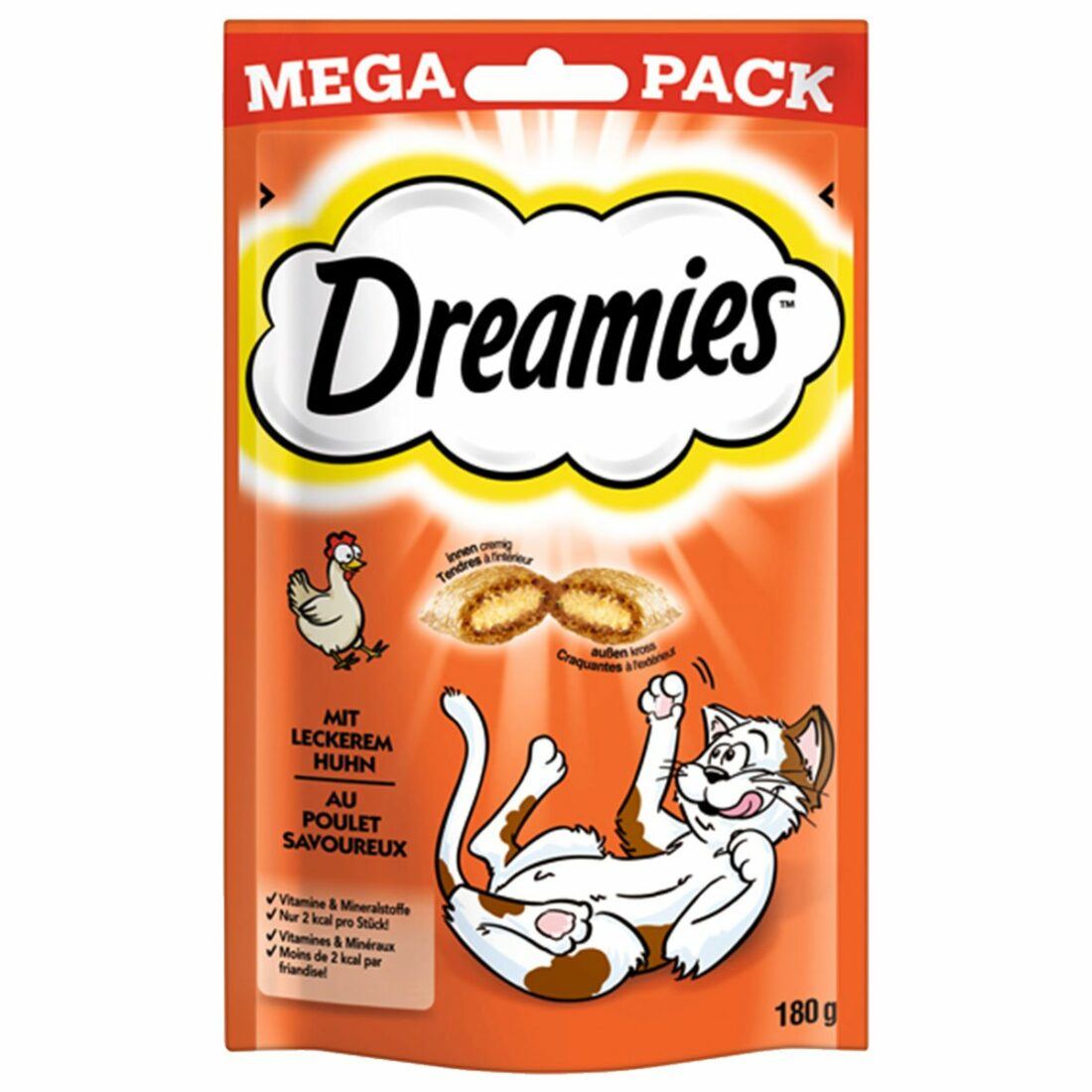 Dreamies Mega Pack s kuřecím