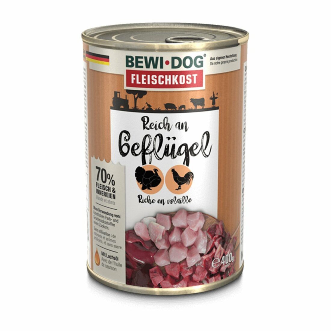Bewi Dog – masitá strava s vysokým obsahem