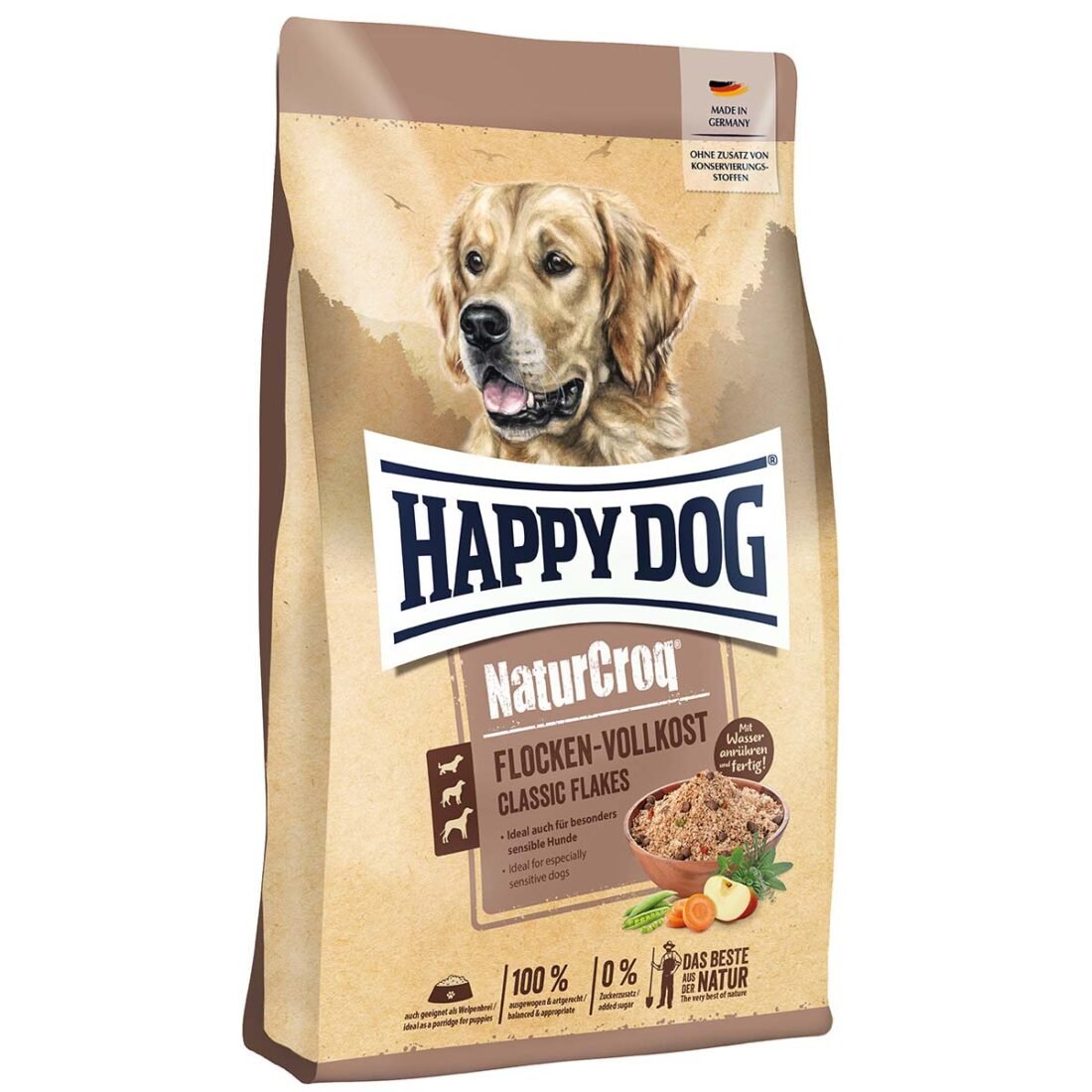Happy Dog Premium NaturCroq kompletní vločkové