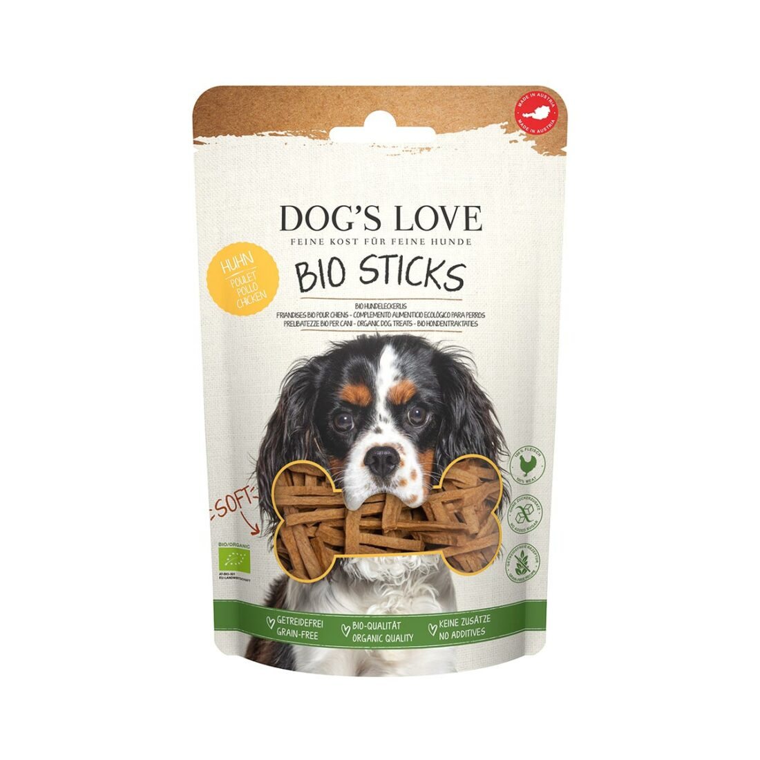 Dog's Love BIO STICKS kuře