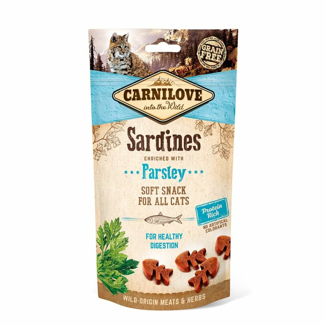 Carnilove Cat – Soft Snack – sardinky