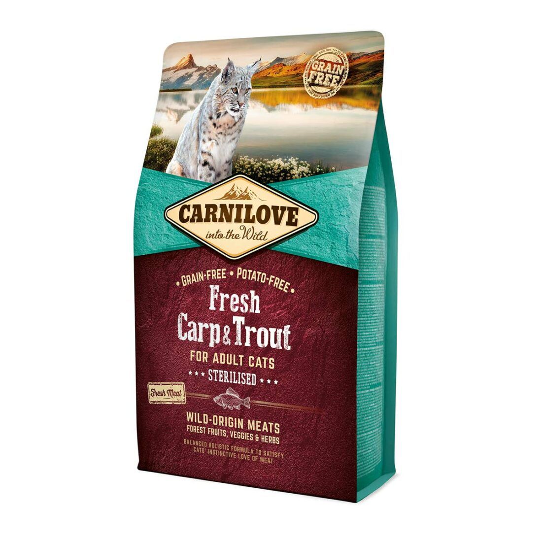 Carnilove Cat Adult Fresh – kapr a