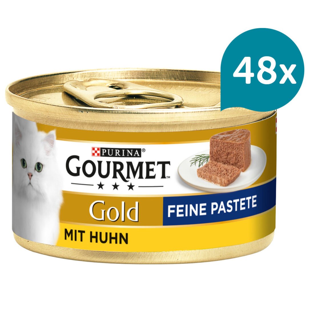 Gourmet Gold jemná kuřecí paštika 48