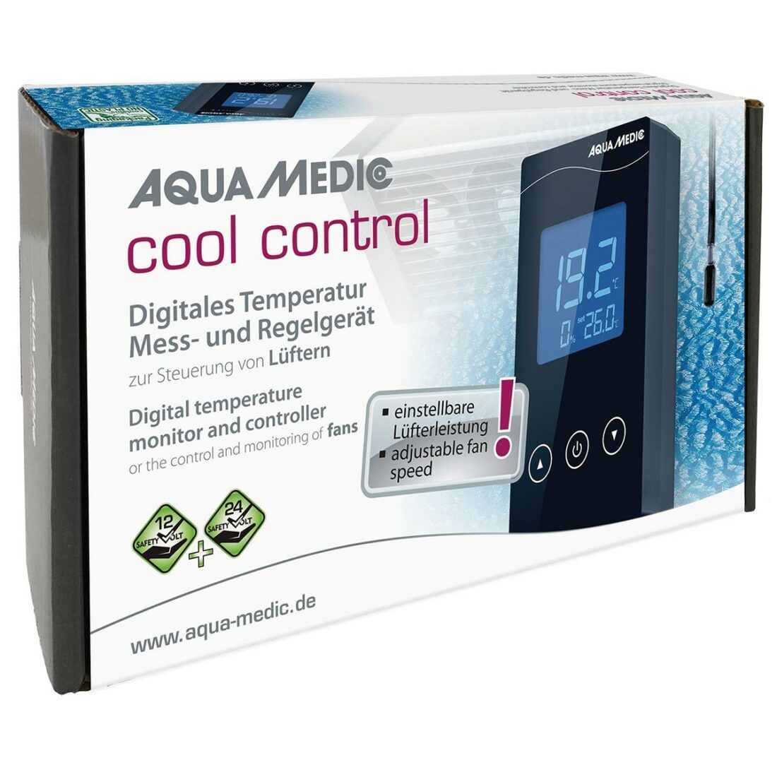 Aqua Medic ovládání ventilátoru