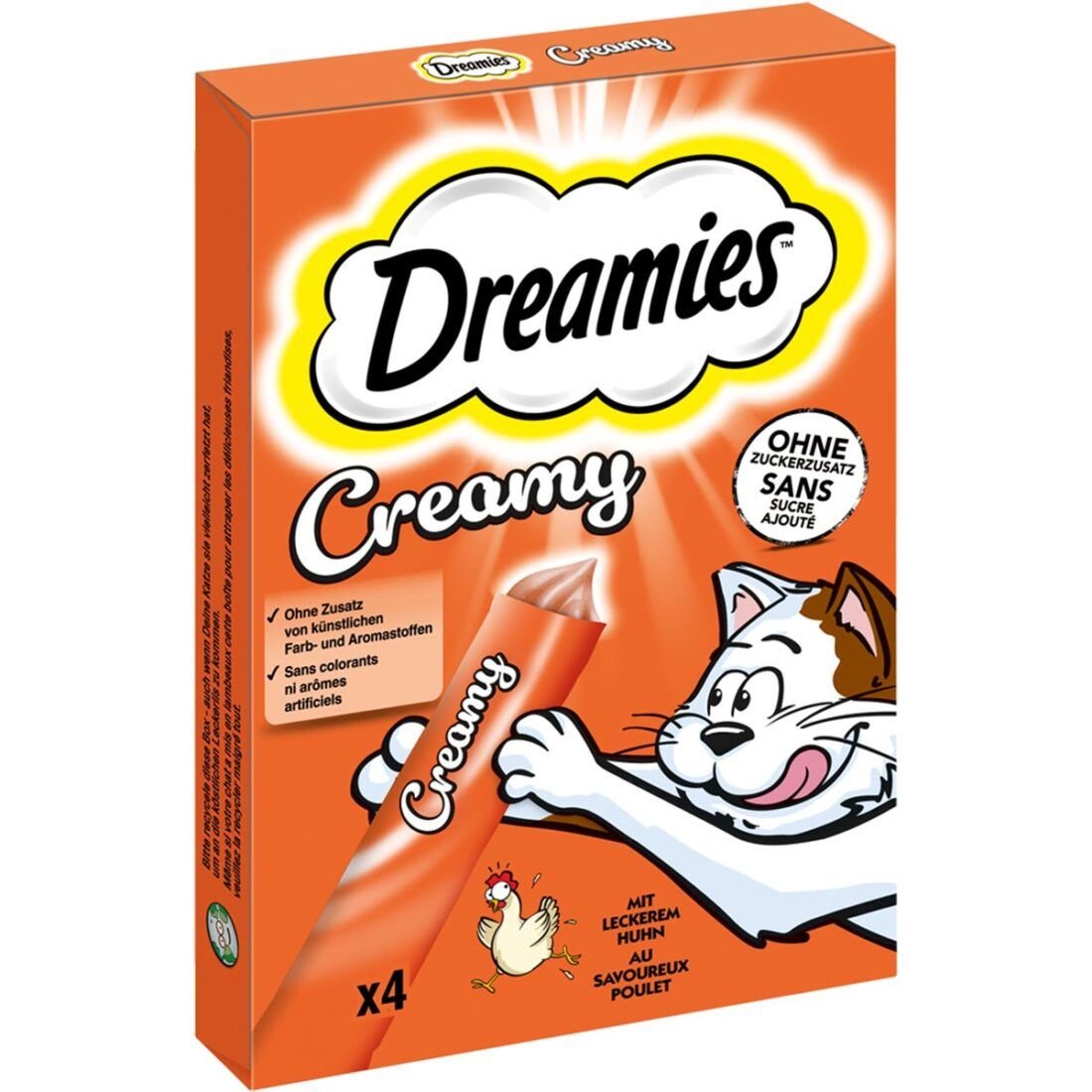 DREAMIES Creamy kuřecí Multipack 4
