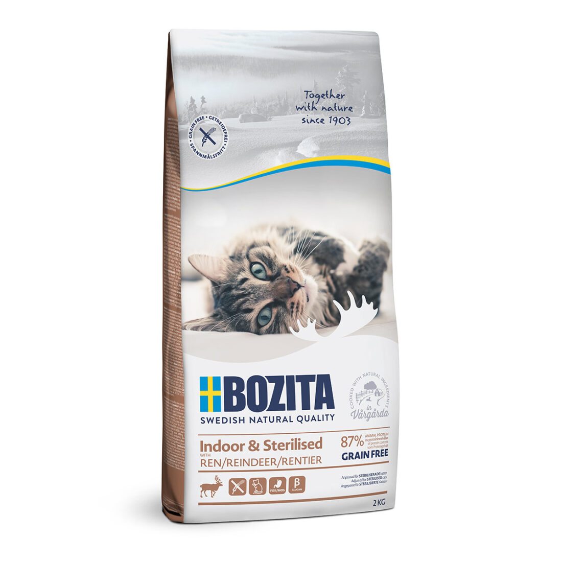 Bozita Indoor & Sterilised Grain free se