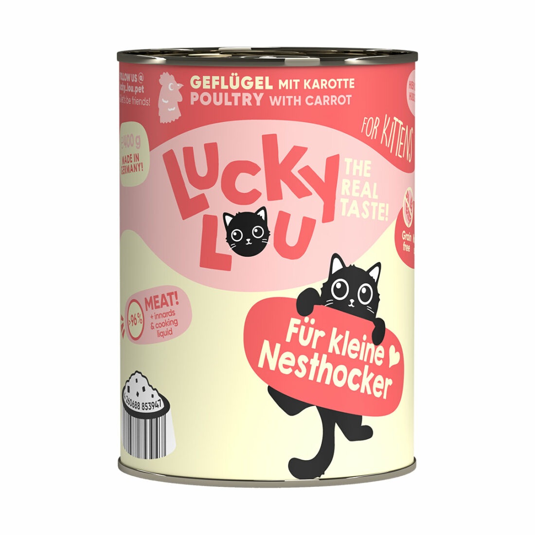 Lucky Lou Lifestage Kitten drůbež 6