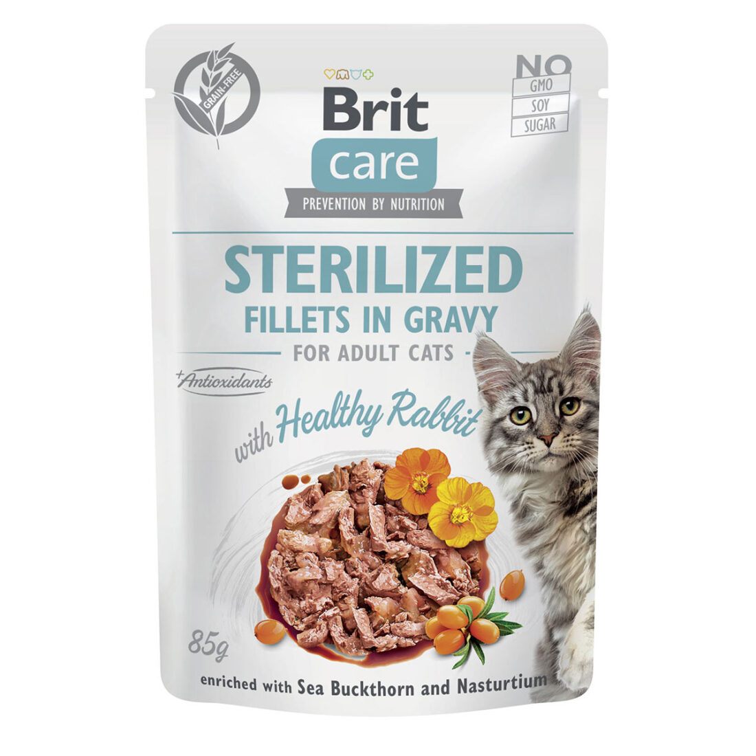 Brit Care Cat Fillets in Gravy with Rabbit